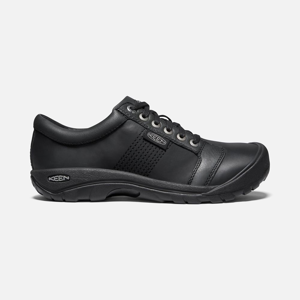 Keen Veterschoenen Heren Zwart - Austin - 53807-STEX